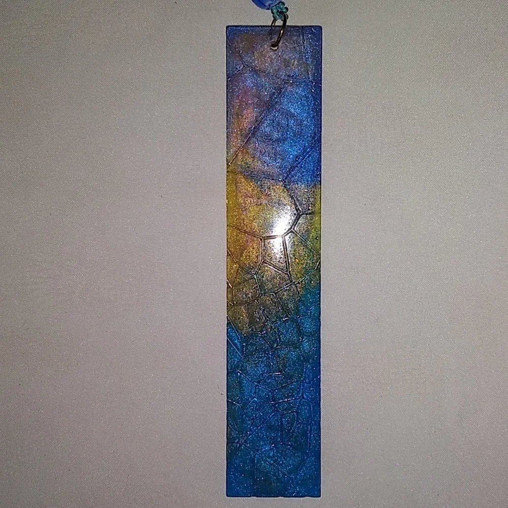 Bookmark with Glass Beaded Tassel